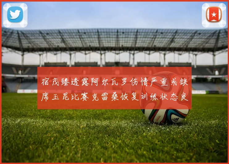 宿茂臻透露阿尔瓦罗伤情严重或缺席玉昆比赛克雷桑恢复训练状态良好